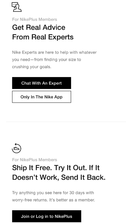 Derecho Mancha personal The Nike Email Marketing Teardown - Email Mastery