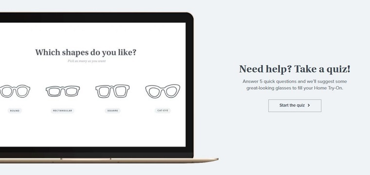 Warby Parker Quiz