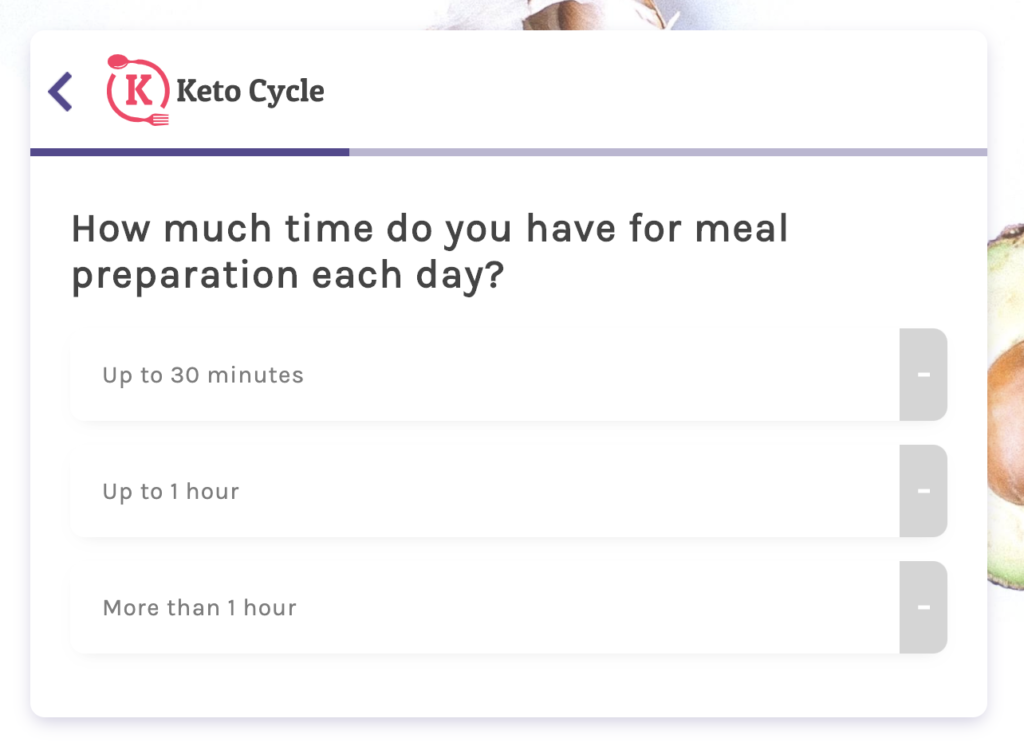 Keto Cycle Quiz